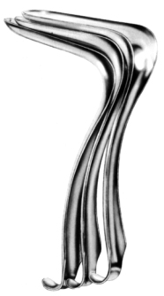 Kristeller Vaginal Speculum flat