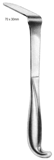 Doyen Vaginal Retractor 70x30mm, 24cm
