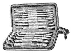 Hegar Uterine Dilator S/E set of 30 in pouch (1 to 30mm dia)