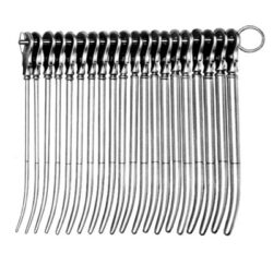J.M.S.W.S type uterine dilator S/E set of 20 (1 to 20mm)