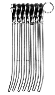 J.M.S.W.S type uterine dilator set of 7, (14 to 20mm)