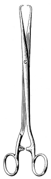 Schroeder Tenaculum Forceps S/J 25cm