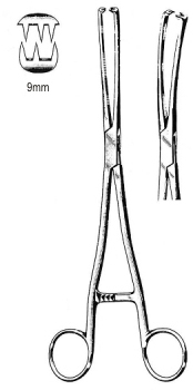 Museux Vulsellum Forceps B/J 3x3T