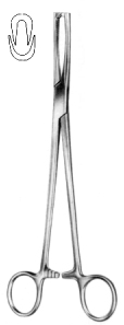 Jacobs Vulsellum Forceps 21cm