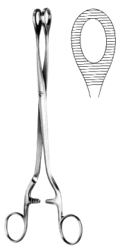 Noto Uterus Polypus Forceps 27cm