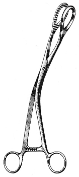 Pruesmann Uterine Elevating Forceps 27.5cm