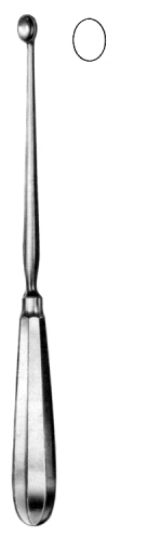 Simon Uterus Scoop Sharp 25cm