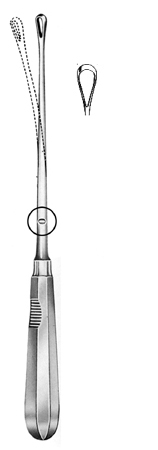 Sims Uterine Curette Malleable