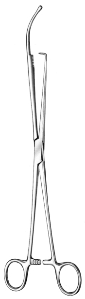 Hulka Uterine Elevating and Tenaculum Forceps 30cm