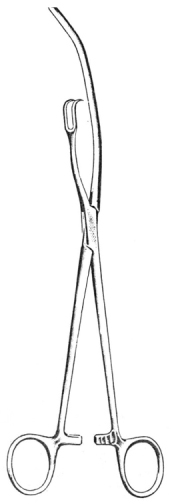 Hulka-Kenwick uterine elevating Forceps 27.5cm
