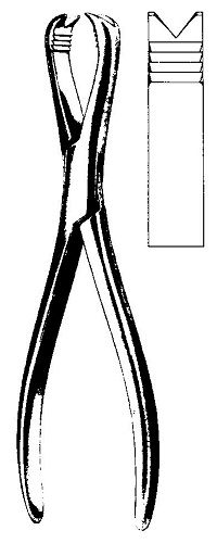 Langenbeck Bone Holding Forceps Single Action