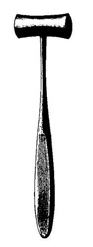 Lucae Bone Hammer Solid, With Interchangeable Ferrozell Jaws