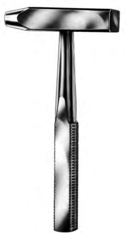 Bone Mallet Head Made Of Material Used For Implants