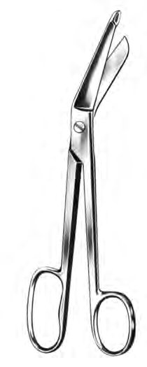 Lister Bandage Scissors With One Double Fingers Ring