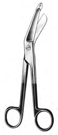 Lister Saw Edge Surpercut Bandage Scissors