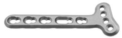 Volar Distal Radius Safety Lock (LCP) Plate 2.4mm, Extra Articular (4 Head Holes)