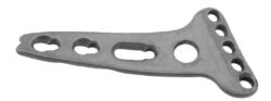 Volar Distal Radius Buttress Safety Lock (LCP) Plate 2.4mm, Juxta-Articular  (5 Head Holes)