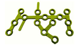 Calcaneus Safety Lock (LCP) Plate 3.5mm Titanium