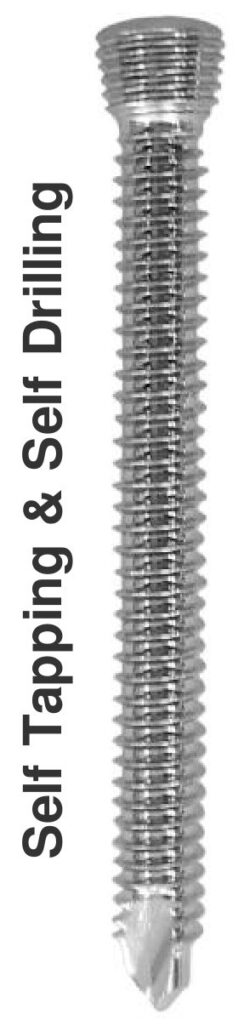 Safety Lock (LCP) Screw 5.0mm Self Tapping and Self Drilling