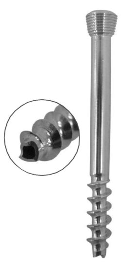 Cannulated Cancellous Safety Lock (LCP) Screw 5.0mm 16mm Threads