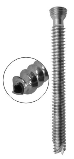 Cannulated Cancellous Safety Lock (LCP) Screw 5.0mm Full Threads